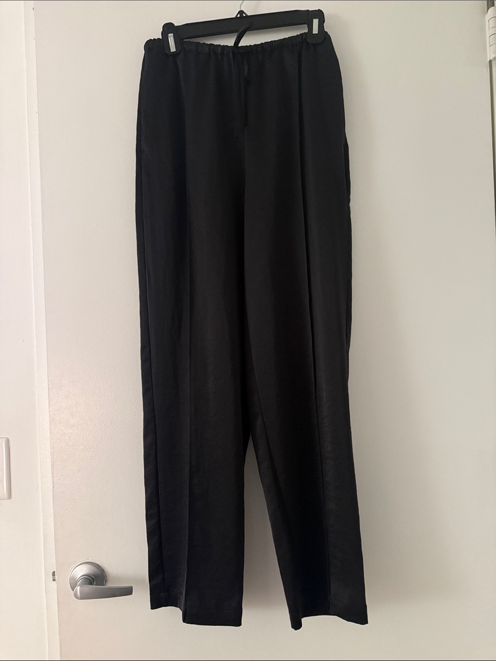 Madewell Black Drawstring Pants - Classic Casual Trousers